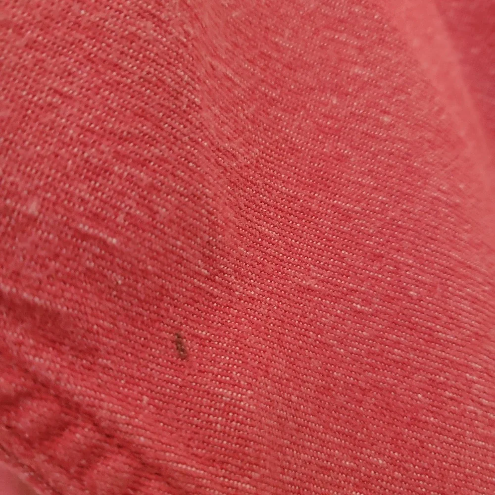 Vtg J Crew Oarsman Oxford Button Down Mens Shirt Sz L Red Heavy Cotton USA 90s